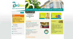 Desktop Screenshot of mairie-brulon.fr